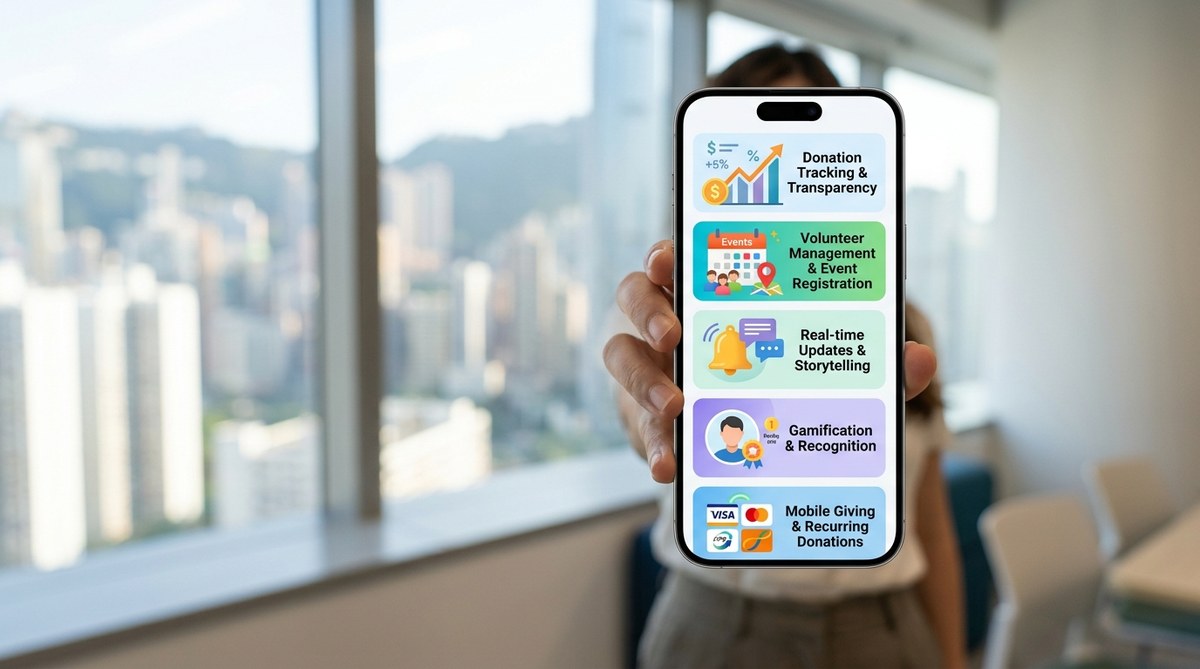 5 Ways Nonprofits in Hong Kong Are Using Mobile Apps to Engage Donors