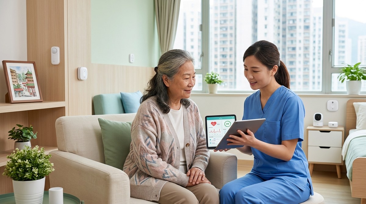 Using Smart Sensors to Enhance Elderly Care Services in Hong Kong
